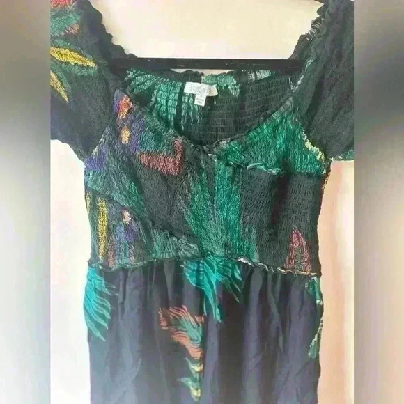 Patrons of  Peace Marlu Off Shoulder Wide Leg Jumpsuit - Picture 8 of 9